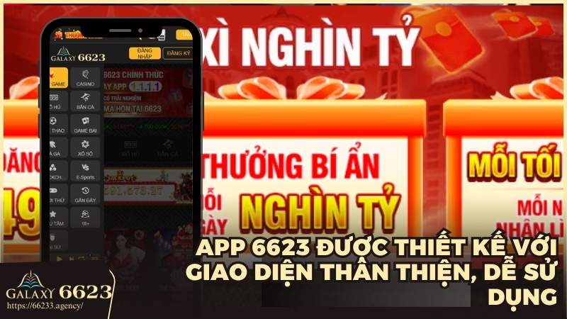 Nếu bạn đang sử dụng thiết bị Android hay iOS, quá trình tải app 6623 rất đơn giản và dễ thực hiện