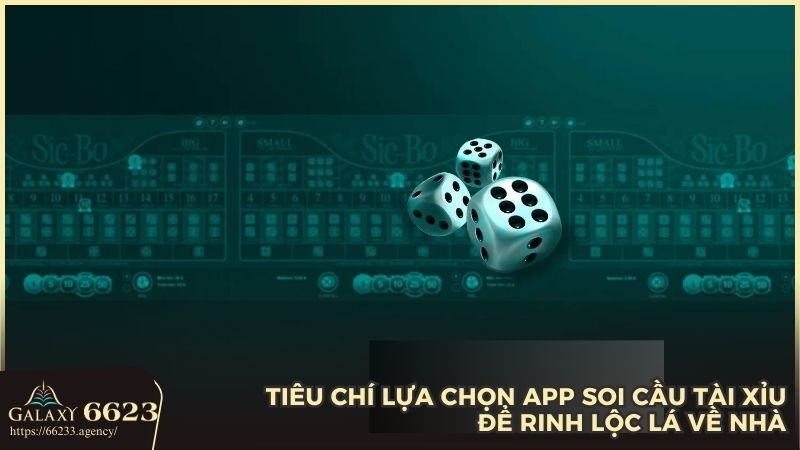 Độ chính xác là tiêu chí chọn app soi cầu tài xỉu đầu tiên